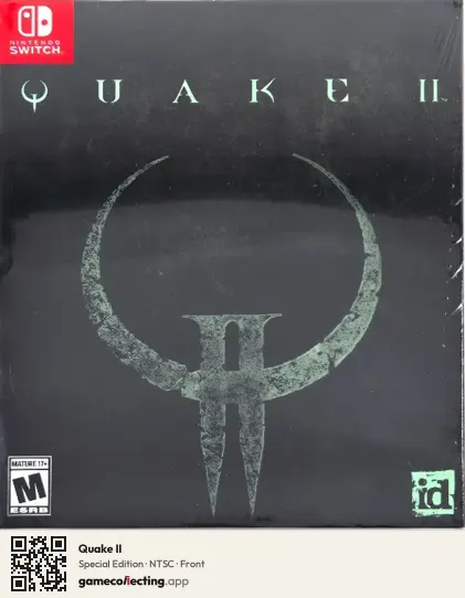 Quake II Nintendo Switch, NTSC box front
