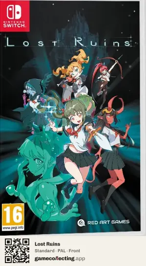 Lost Ruins Nintendo Switch, PAL box front