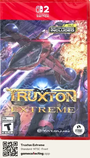Truxton Extreme Nintendo Switch 2, NTSC box front