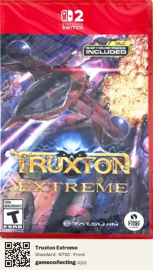 Truxton Extreme Nintendo Switch 2, NTSC box front