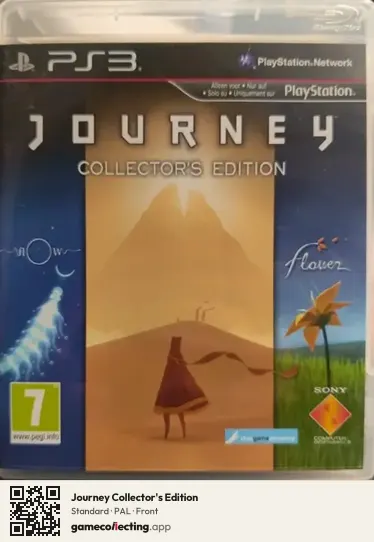 Journey Collector's Edition PlayStation 3, PAL box front
