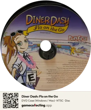 Diner Dash: Flo on the Go Computer, NTSC disc