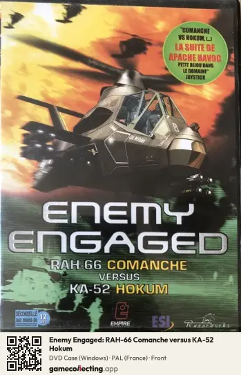 Enemy Engaged: RAH-66 Comanche versus KA-52 Hokum Computer, France box front