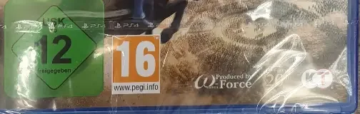 Dynasty Warriors 9, the USK square on its front