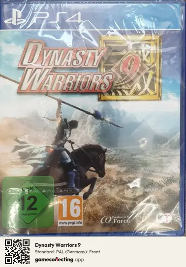 Dynasty Warriors 9 PlayStation 4, Germany box front