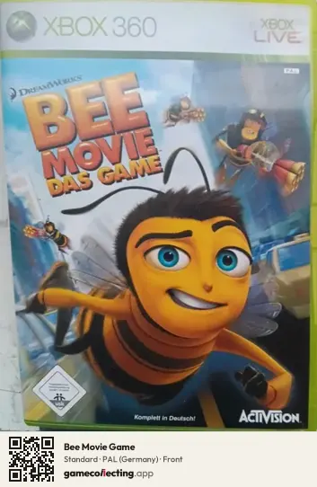 Bee Movie Game Xbox 360, Germany box front