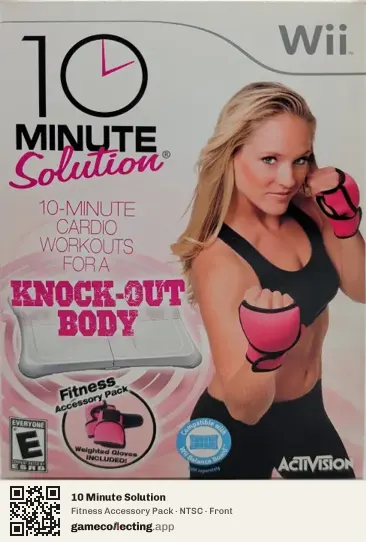 10 Minute Solution Nintendo Wii, NTSC box front