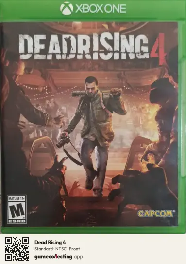 Dead Rising 4 Xbox One, NTSC box front