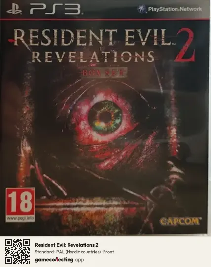 Resident Evil: Revelations 2 PlayStation 3, Nordic countries box front