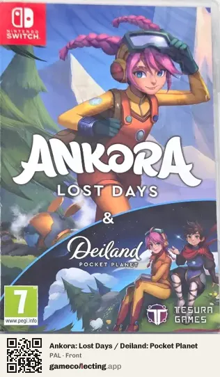 Ankora: Lost Days / Deiland: Pocket Planet Nintendo Switch, PAL box front