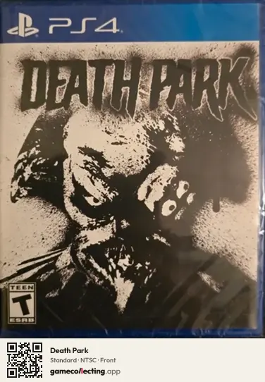 Death Park PlayStation 4, NTSC box front