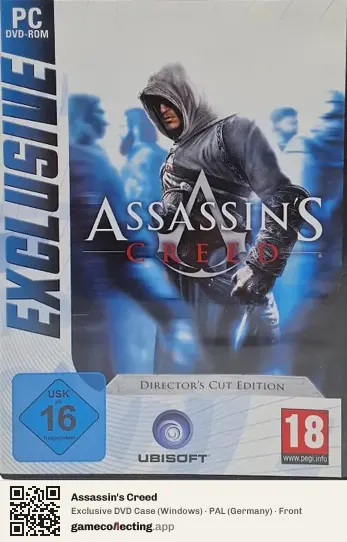 Assassin's Creed Computer, Germany box front