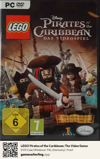 LEGO Pirates of the Caribbean: The Video Game Computer, Germany box front