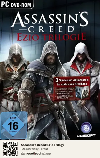 Assassin's Creed: Ezio Trilogy Computer, Germany box front