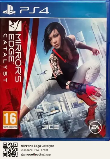 Mirror's Edge Catalyst PlayStation 4, PAL box front