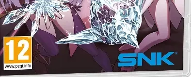 SNK Heroines: Tag Team Frenzy, the PEGI square on its front
