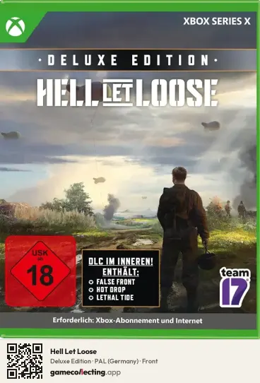 Hell Let Loose Xbox Series X, Germany box front