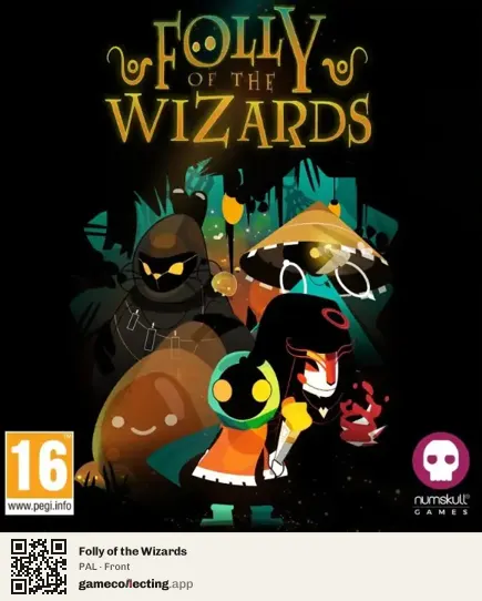 Folly of the Wizards PlayStation 5, PAL box front
