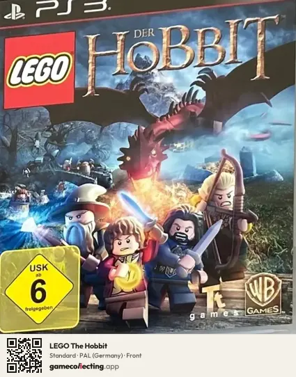 LEGO The Hobbit PlayStation 3, Germany box front