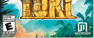 Toki, the ESRB box on its front