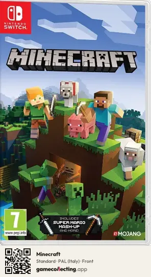 Minecraft Nintendo Switch, Italy box front