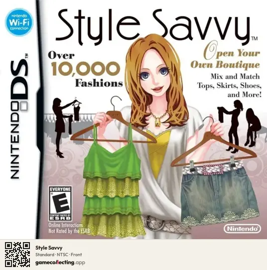 Style Savvy Nintendo DS, NTSC box front