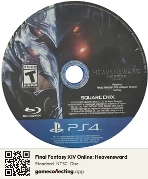 Final Fantasy XIV Online: Heavensward PlayStation 4, NTSC disc