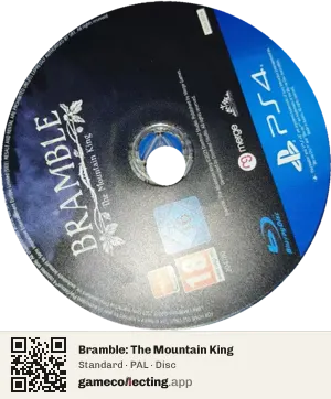 Bramble: The Mountain King PlayStation 4, PAL disc