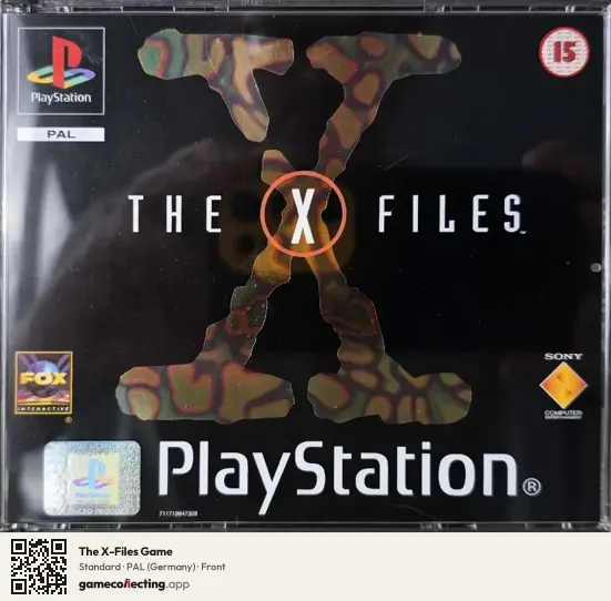 The X-Files Game PlayStation, Germany box front