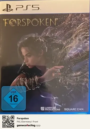 Forspoken PlayStation 5, Germany box front