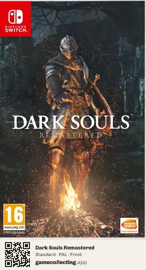 Dark Souls Remastered Nintendo Switch, PAL box front