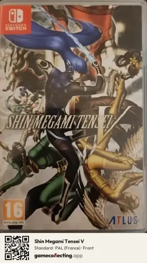 Shin Megami Tensei V Nintendo Switch, France box front