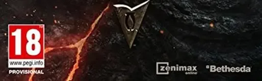 Elder Scrolls Online: Morrowind, the PEGI square on its front