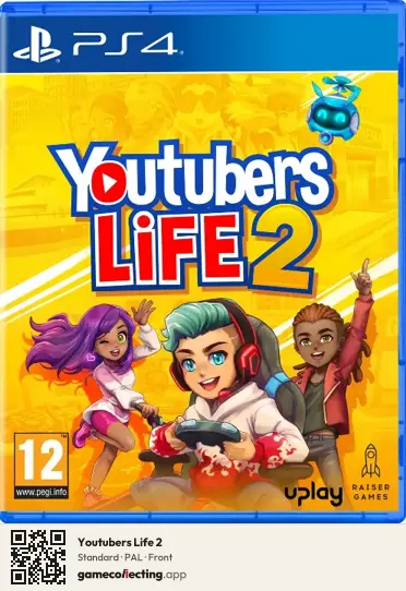 Youtubers Life 2 PlayStation 4, PAL box front