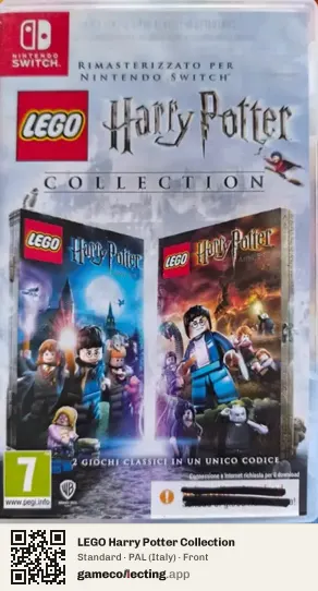 LEGO Harry Potter Collection Nintendo Switch, Italy box front