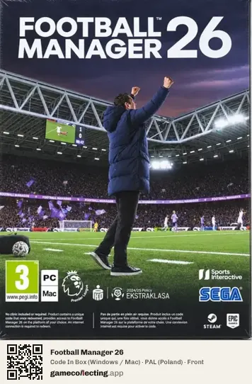 Football Manager 26 Computer, Poland box front