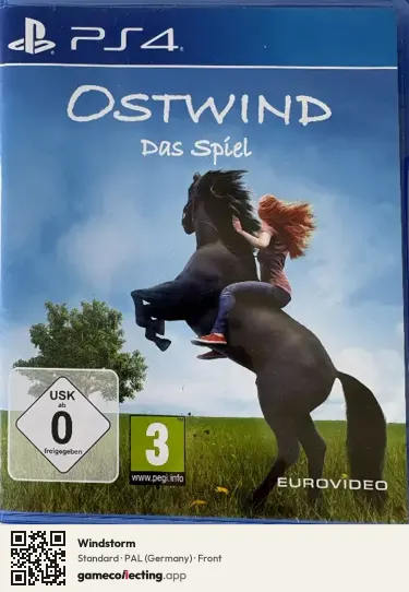 Windstorm PlayStation 4, Germany box front