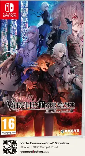 Virche Evermore -ErroR: Salvation- Nintendo Switch, Europe box front