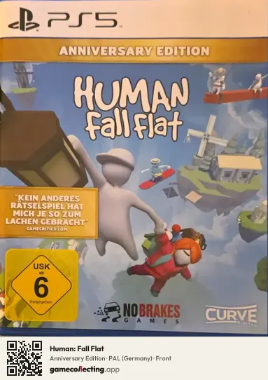 Human: Fall Flat PlayStation 5, Germany box front