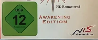 The Alliance Alive HD Remastered, the USK square on its front
