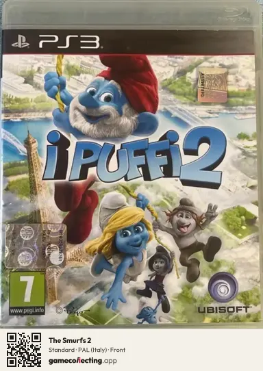 The Smurfs 2 PlayStation 3, Italy box front