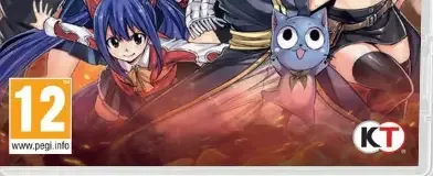 Fairy Tail, the PEGI square on its front