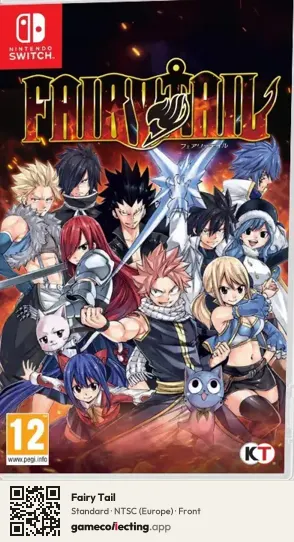 Fairy Tail Nintendo Switch, Europe box front