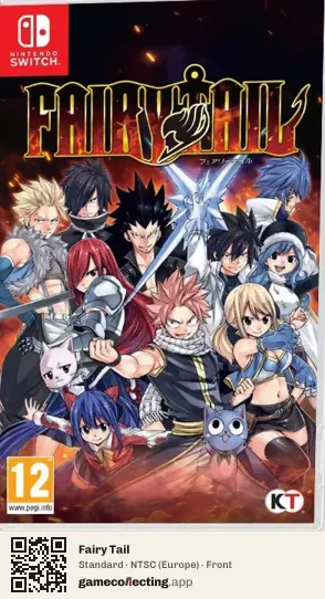 Fairy Tail Nintendo Switch, Europe box front