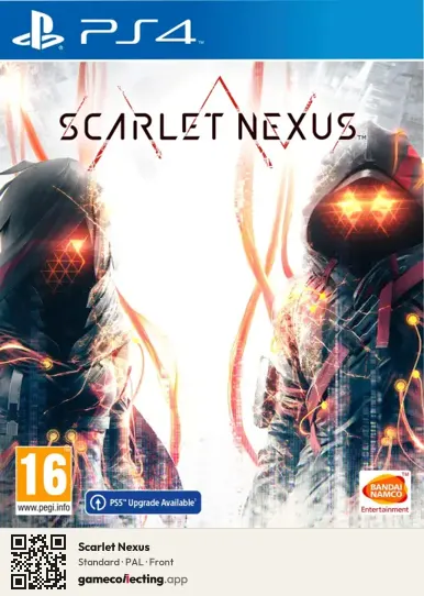 Scarlet Nexus PlayStation 4, PAL box front