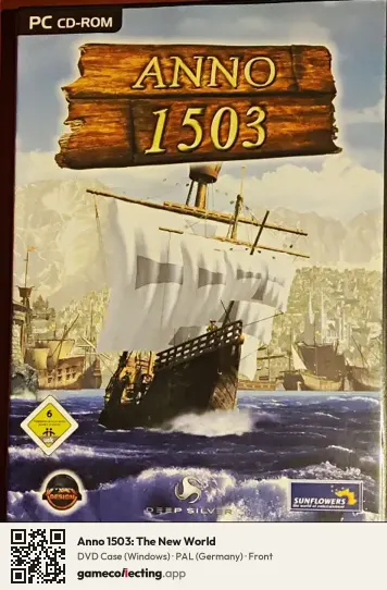 Anno 1503: The New World Computer, Germany box front