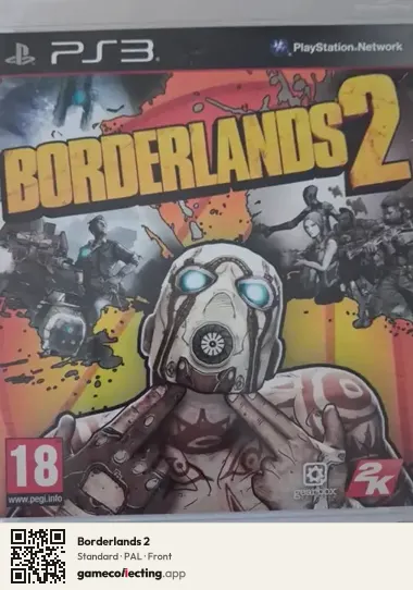 Borderlands 2 PlayStation 3, PAL box front