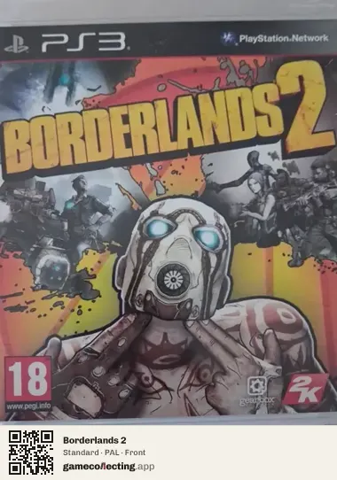 Borderlands 2 PlayStation 3, PAL box front
