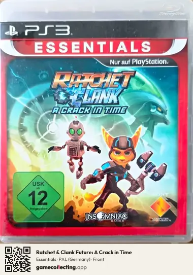 Ratchet & Clank Future: A Crack in Time PlayStation 3, Germany box front