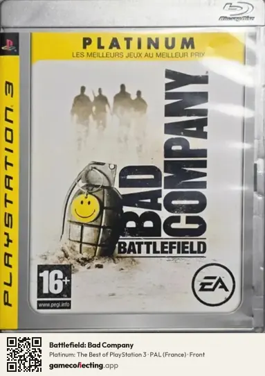 Battlefield: Bad Company PlayStation 3, France box front